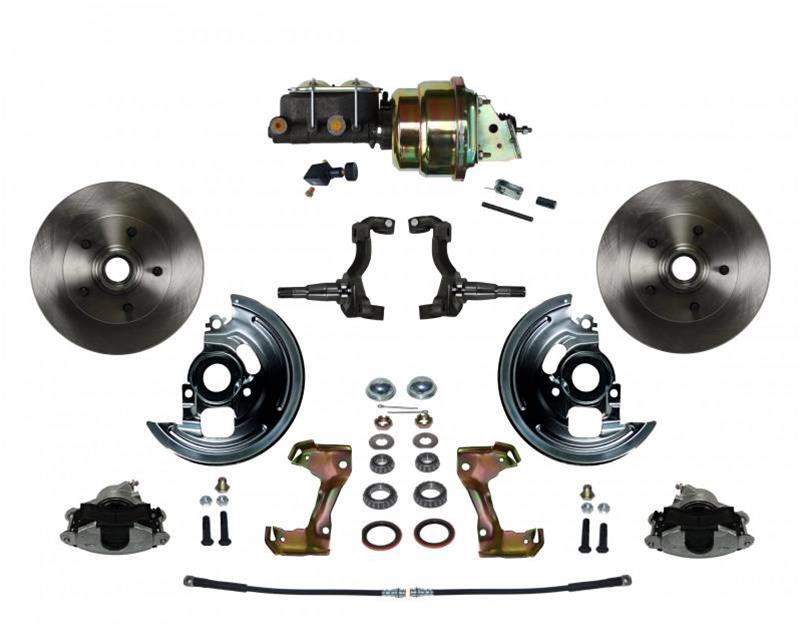 Leed Brakes FC1002K105 LEED Brakes Front Disc Brake Conversion Kits