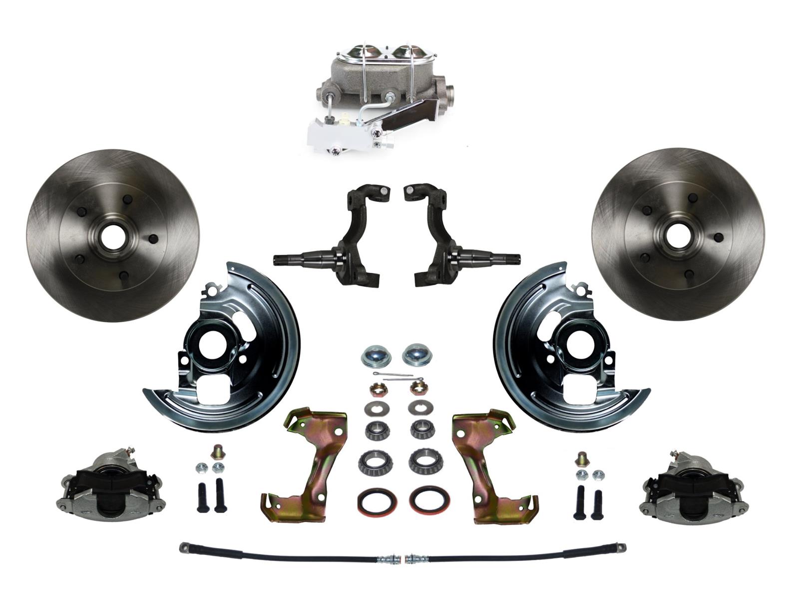 Leed Brakes FC1006EA1 LEED Brakes Front Disc Brake Conversion Kits