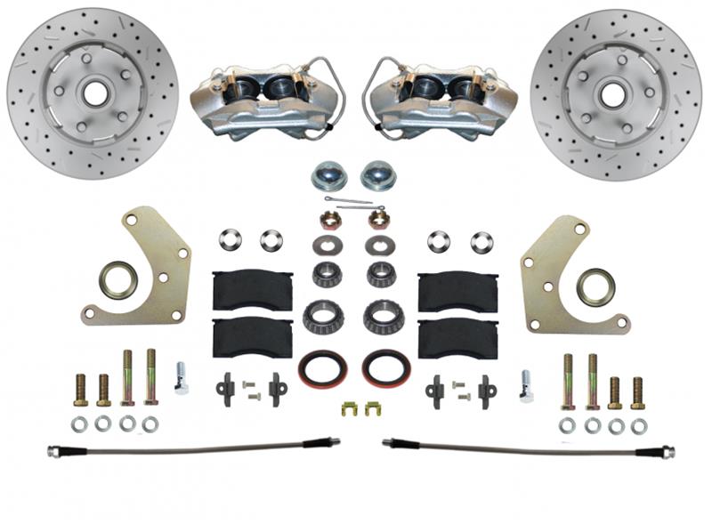 Leed Brakes FC2001SMX LEED Brakes Front Disc Brake Conversion Kits