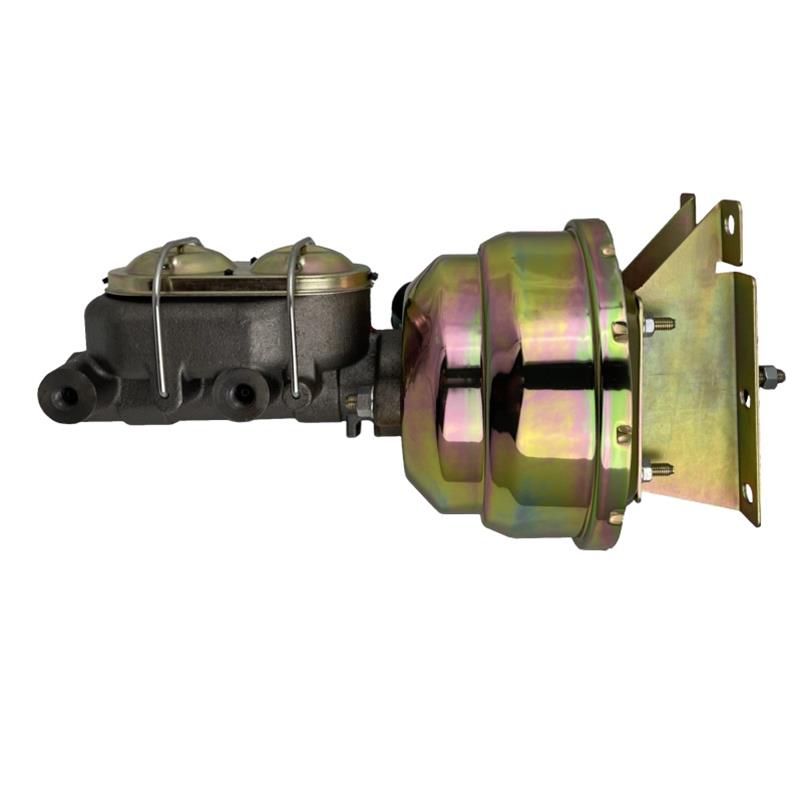 LEED Brakes Master Cylinder and Brake Booster Combos PBKT6001 Booster, Compact-10, 8 in. Dual Diaphgram Booster, 1.125 in. Bore, Cast Iron, Zinc, Firewall Mount, Chevy, GMC, Kit thumbnail 3