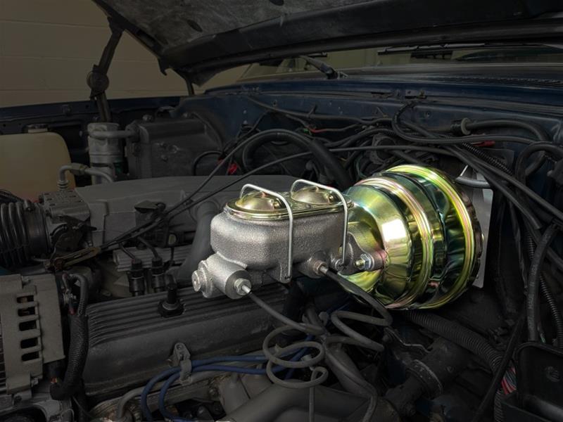 LEED Brakes Master Cylinder and Brake Booster Combos PBKT6001 Booster, Compact-10, 8 in. Dual Diaphgram Booster, 1.125 in. Bore, Cast Iron, Zinc, Firewall Mount, Chevy, GMC, Kit thumbnail 6