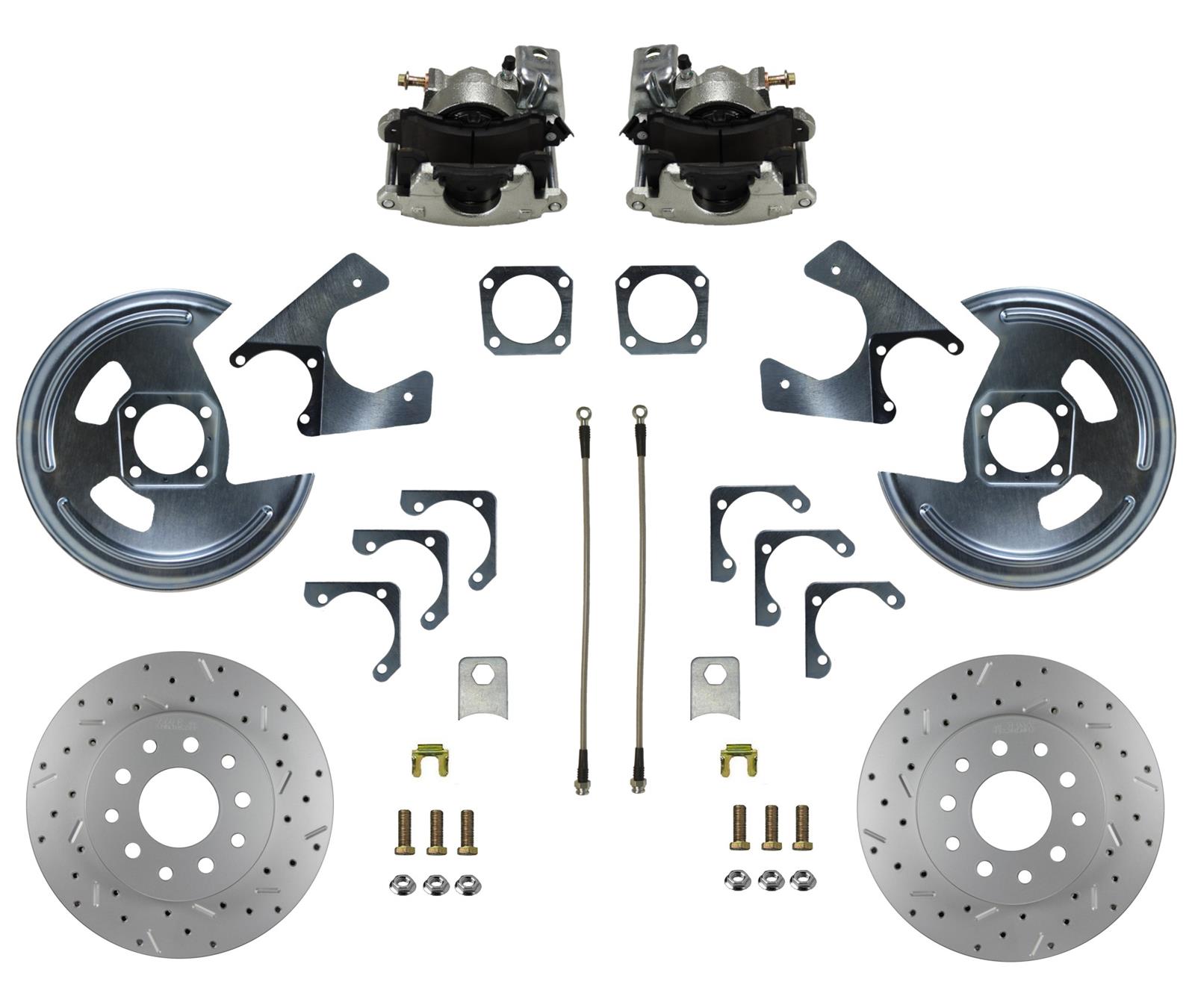 Leed Brakes RC1004X LEED Brakes Rear Disc Brake Conversion Kits