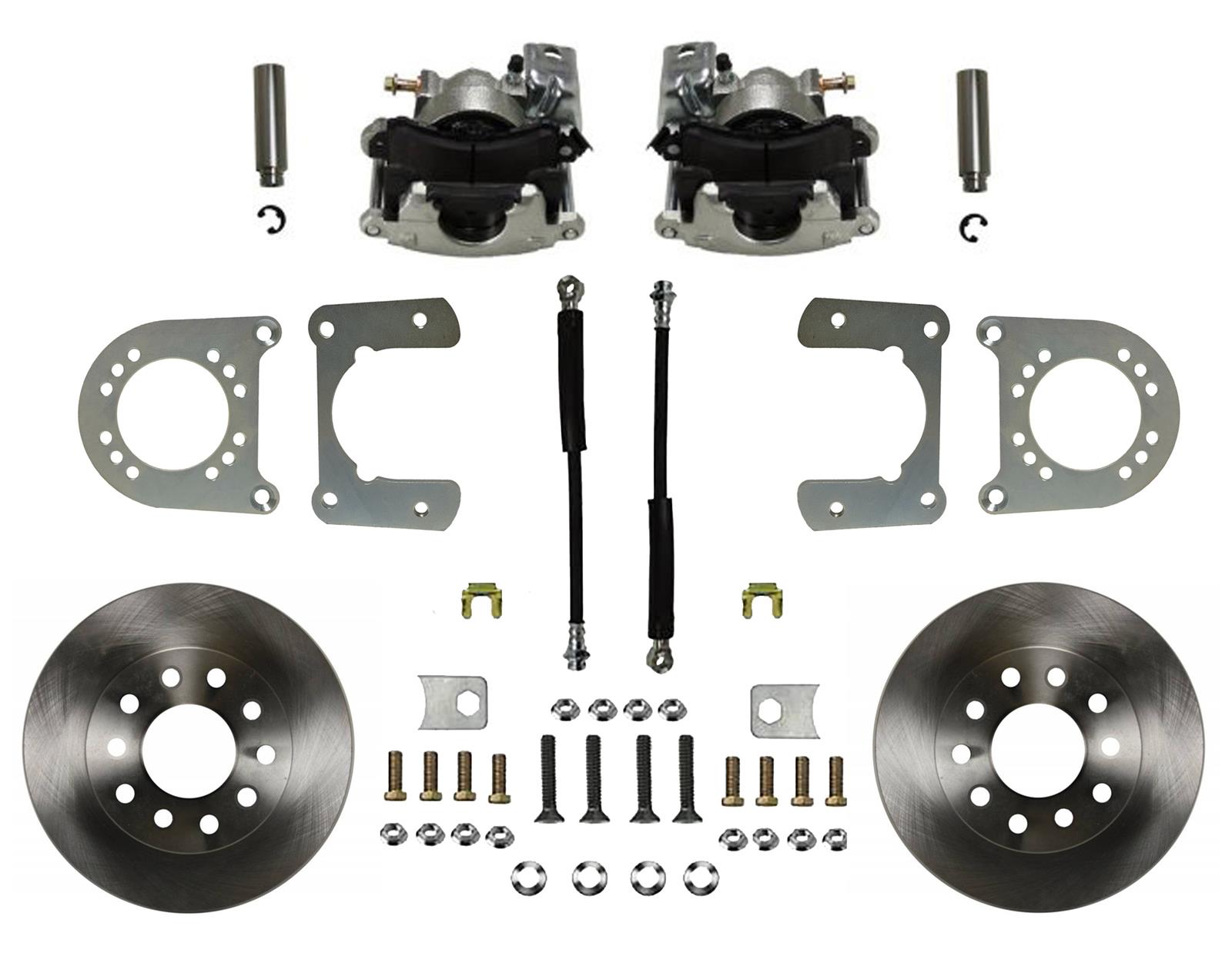Leed Brakes RC6002 LEED Brakes Rear Disc Brake Conversion Kits Summit
