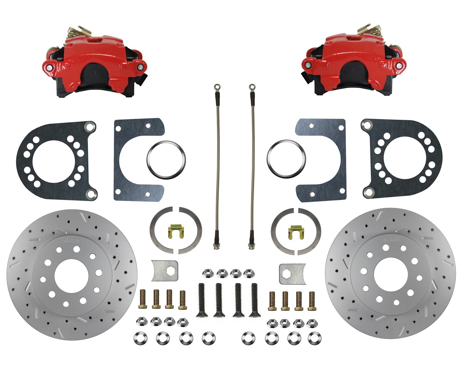 Leed Brakes RRC0001X LEED Brakes Rear Disc Brake Conversion Kits
