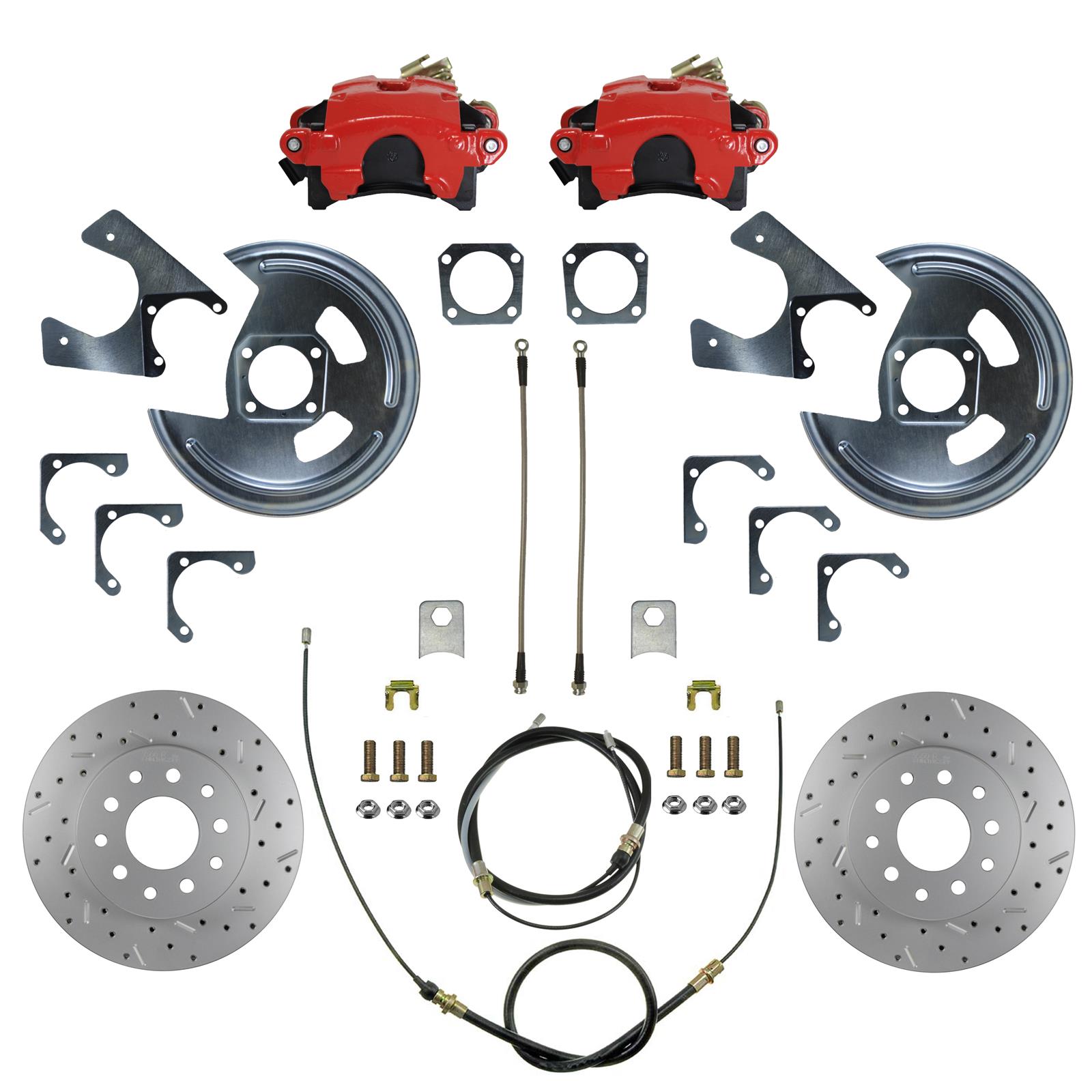 Leed Brakes RRC1003X LEED Brakes Rear Disc Brake Conversion Kits