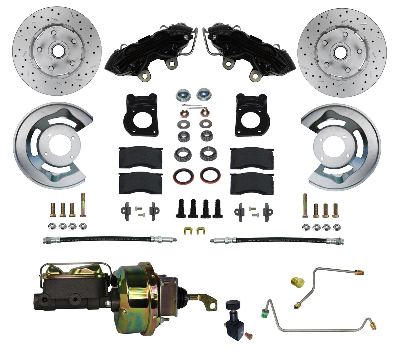 Leed Brakes BFC0001-H405MX LEED Brakes Front Disc Brake Conversion Kits ...