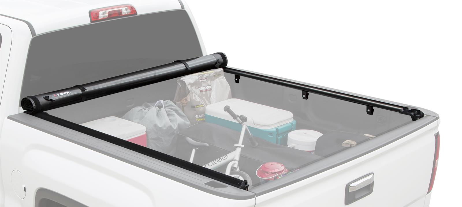 LEER 2013+ Nissan Frontier SR250 KC/CC 6Ft1In Tonneau Cover - Rolling Compact Standard Bed thumbnail 6