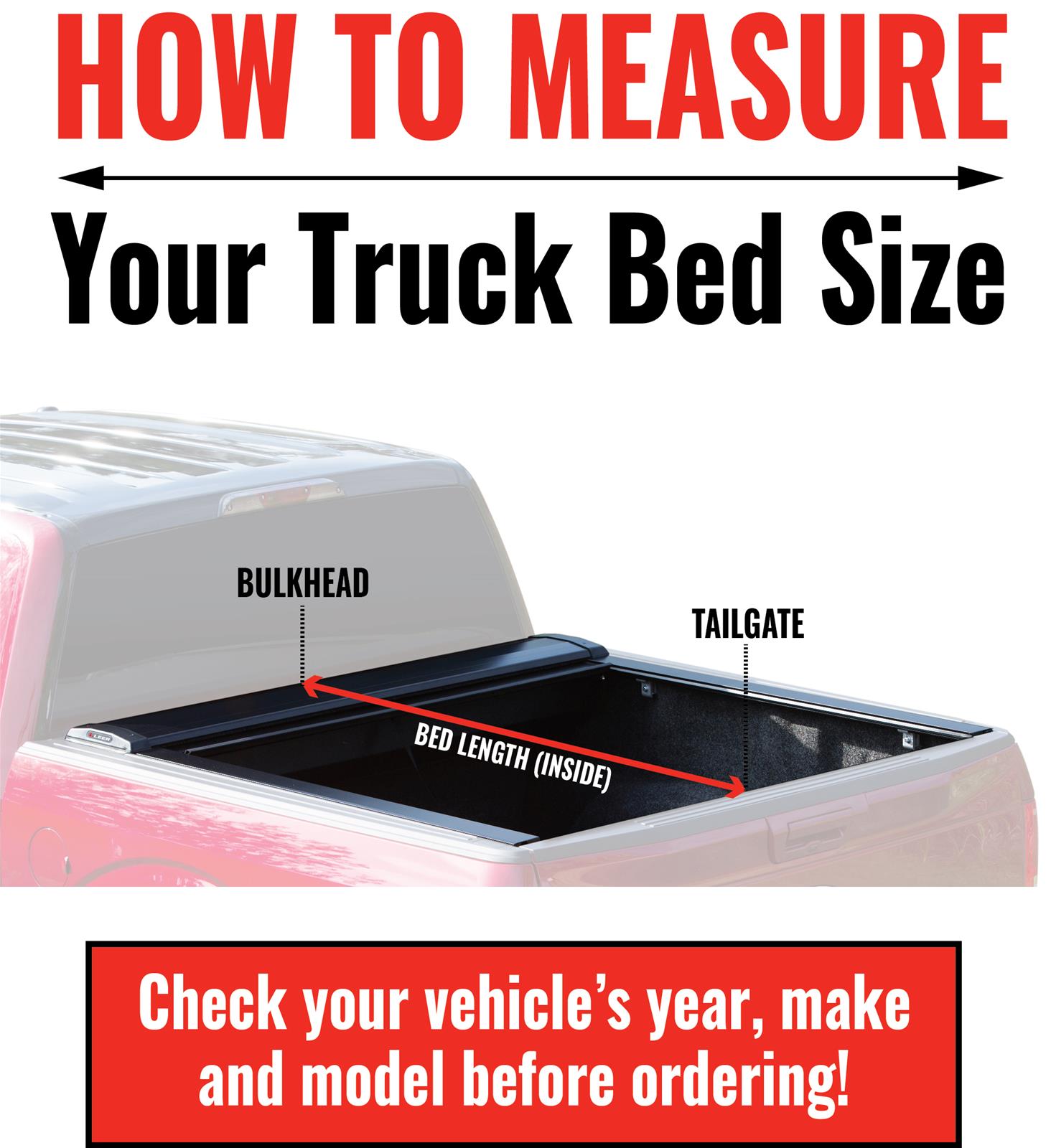 LEER 2016+ Toyota Tacoma LATITUDE 52TC16 5Ft2In w/ Track Tonneau Cover - Folding Compact Short Bed thumbnail 9