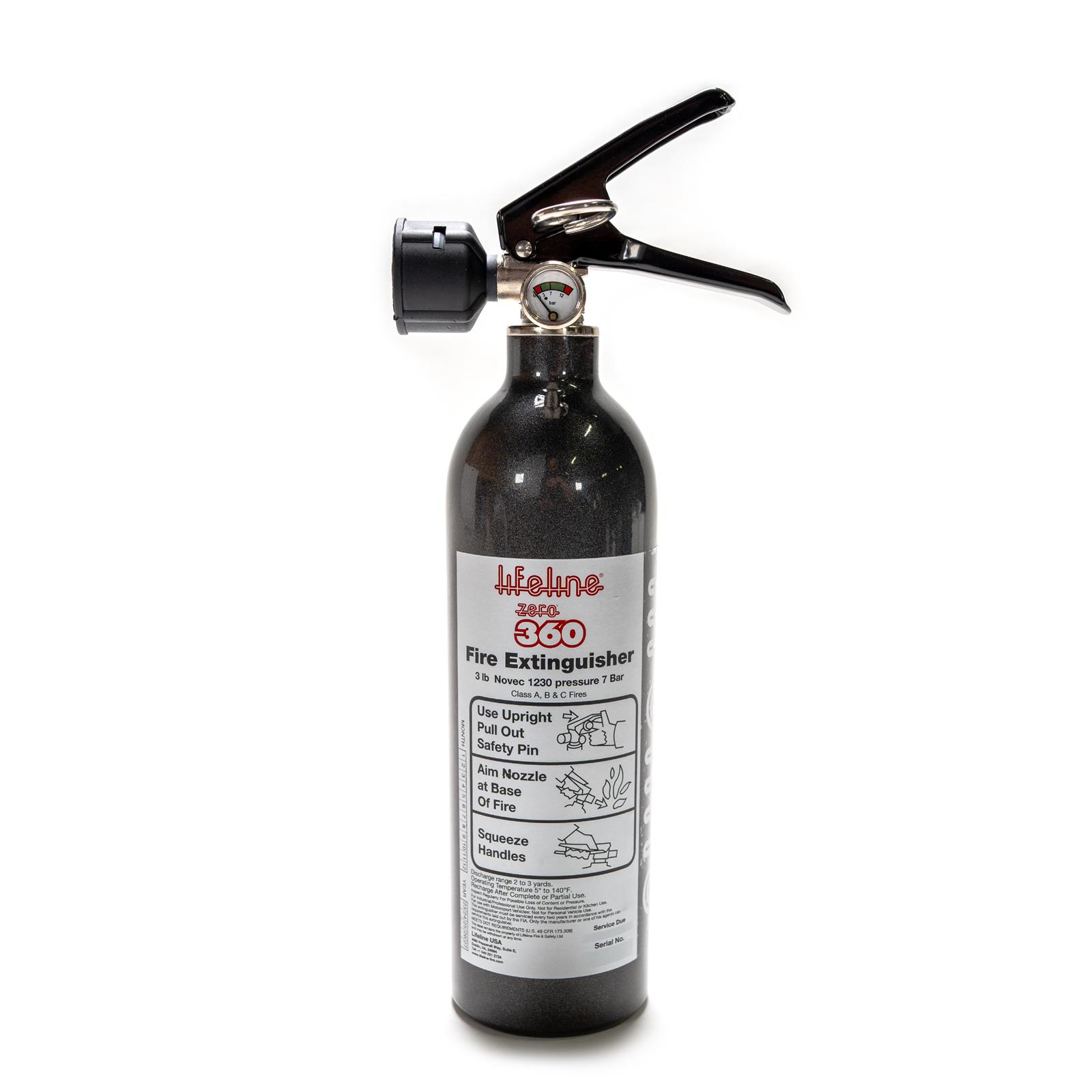Lifeline USA 207-101-007 Lifeline Fire Zero 360 Hand Held Fire