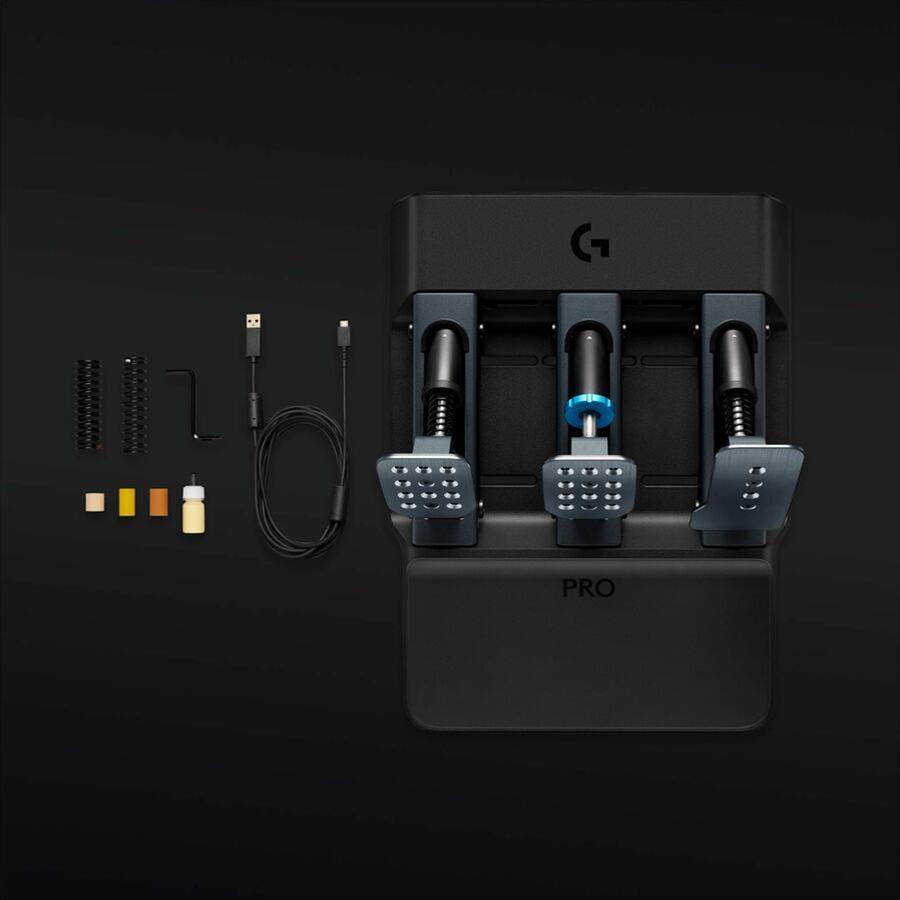 Logitech 941-000186 Logitech G Pro Racing Pedals | Summit Racing