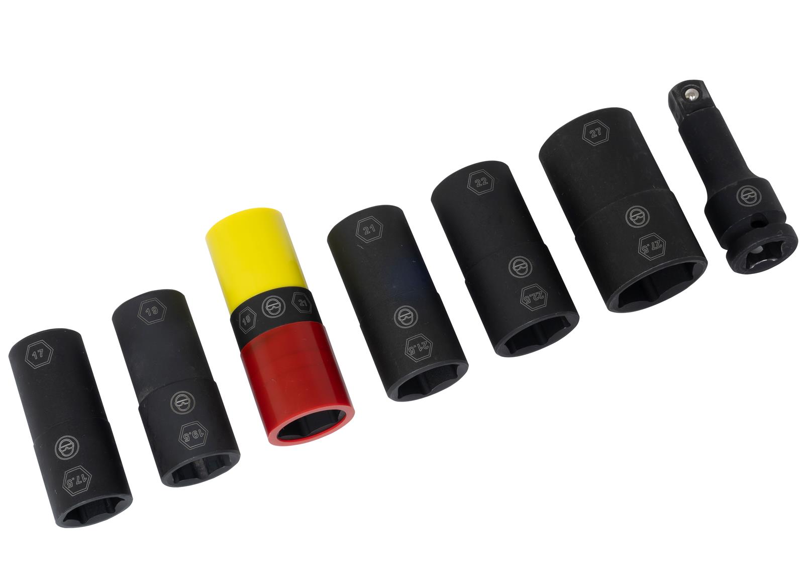 Lisle 12950 Lisle 7-Piece Lug Nut Flip Socket Sets | Summit Racing