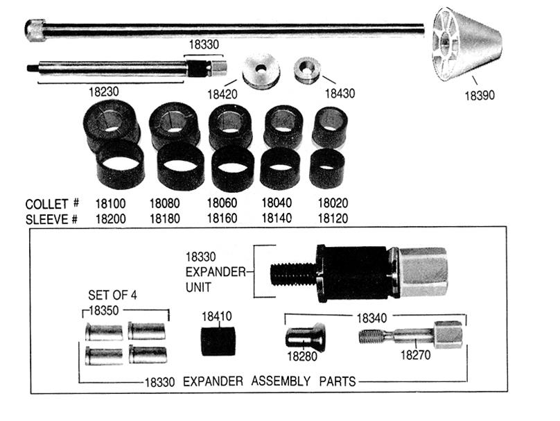 Lisle 18430 Lisle Camshaft Bearing Tool Replacement Parts Summit Racing