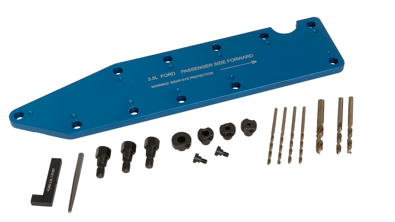 Lisle 72610 lisle exhaust manifold drill template kits summit racing