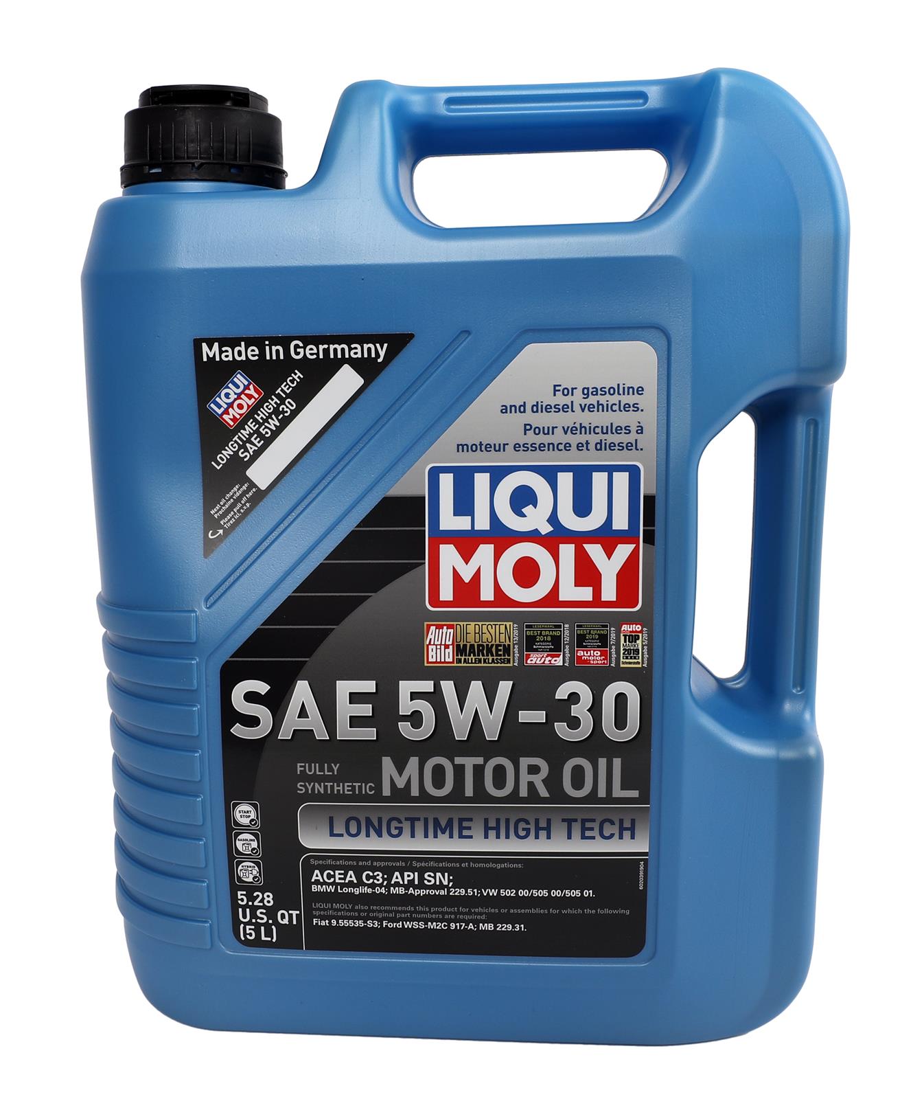 Liqui-Moly - 2039 - Longtime High Tech Engine Oil (5w-30) - 5 Liter