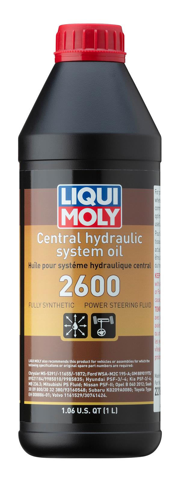 Liqui Moly 22182 Liqui Moly 2600 Central Hydraulic Oil | Summit Racing