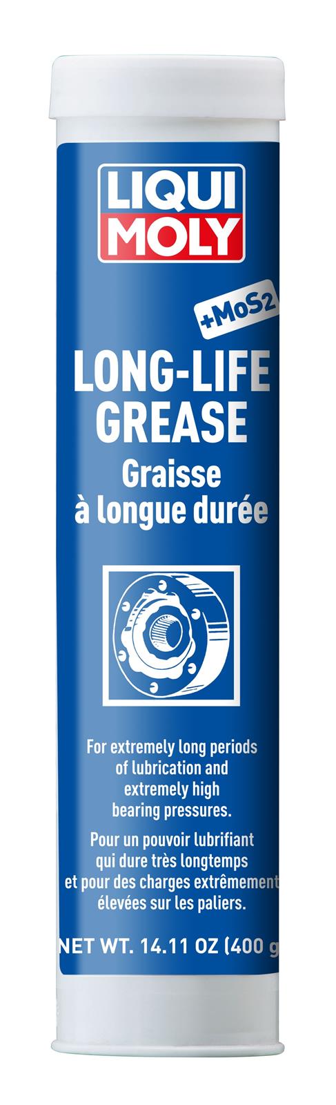 Liqui Moly 22255 Liqui Moly Long-Life Grease with MoS2 | Summit Racing