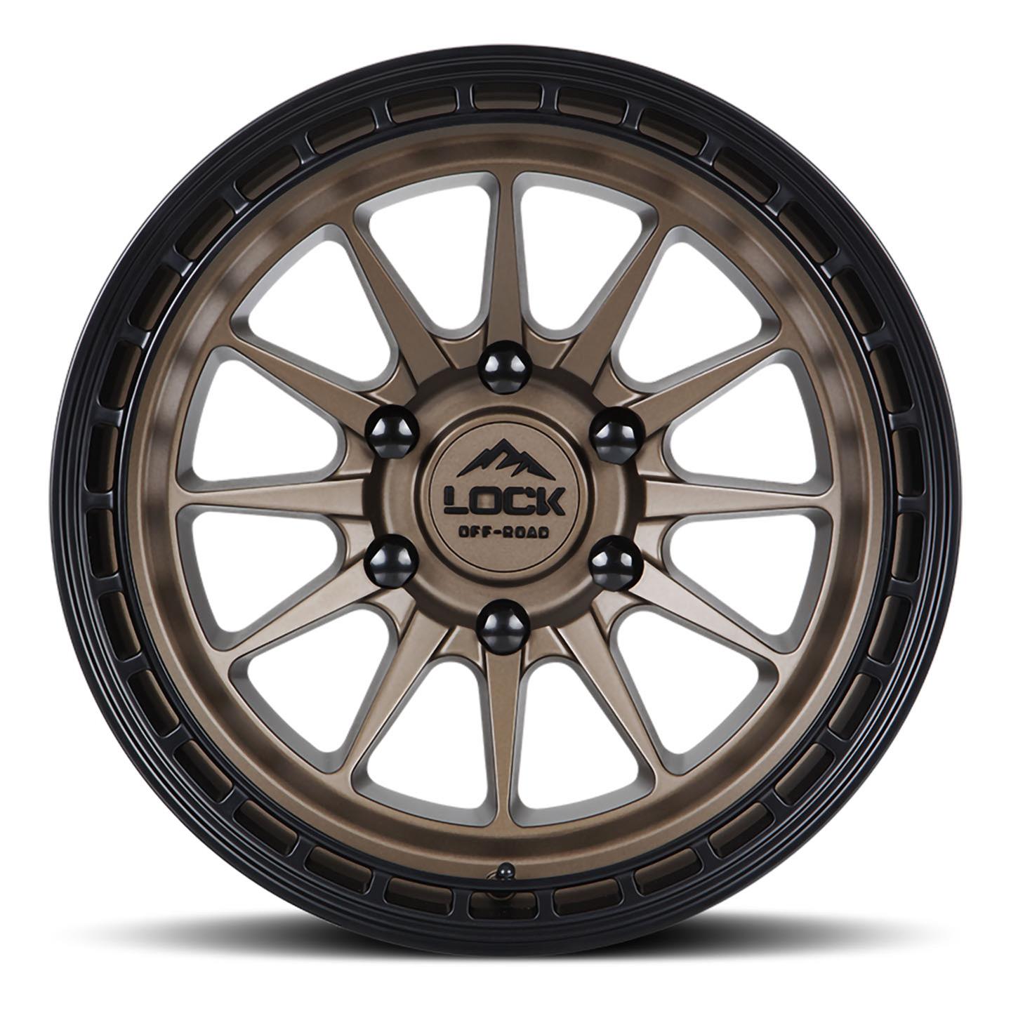 Lock Wheels BAJA-7969MRMBR Lock Off-Road Baja Matte Bronze Wheels