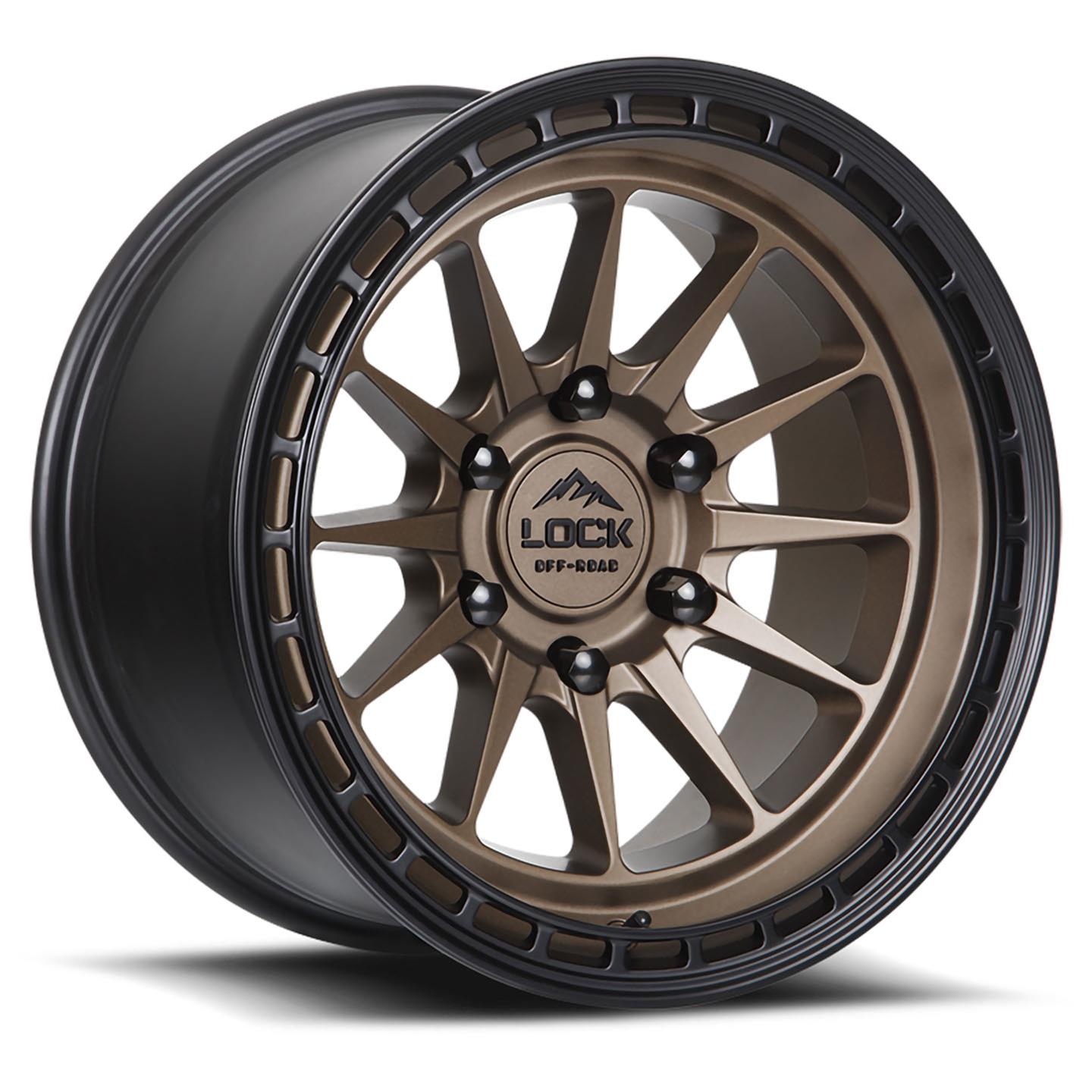 Lock Wheels BAJA-7845MR Lock Off-Road Baja Matte Bronze Wheels