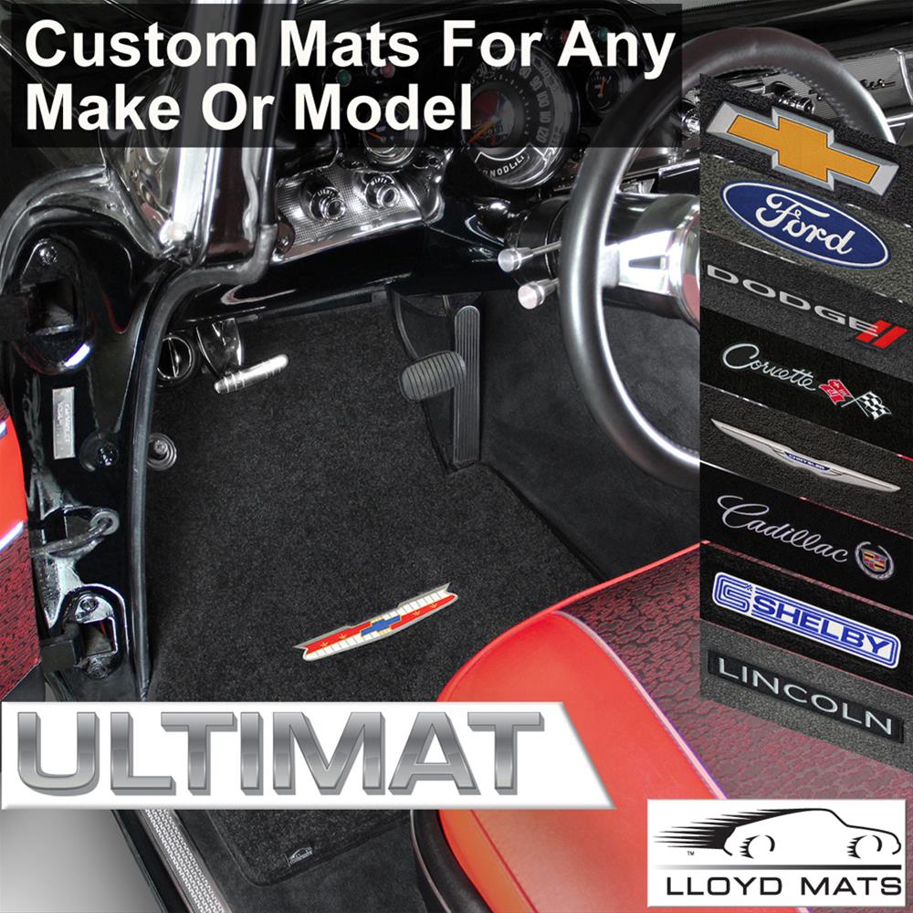 Lloyd Mats Custom Fit Carpet Floor Mats Pick Mat Combos Material & Color