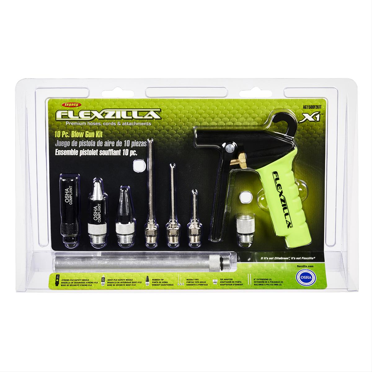 Flexzilla AG1500FZKIT Flexzilla X1 Series Blow Gun Kits | Summit