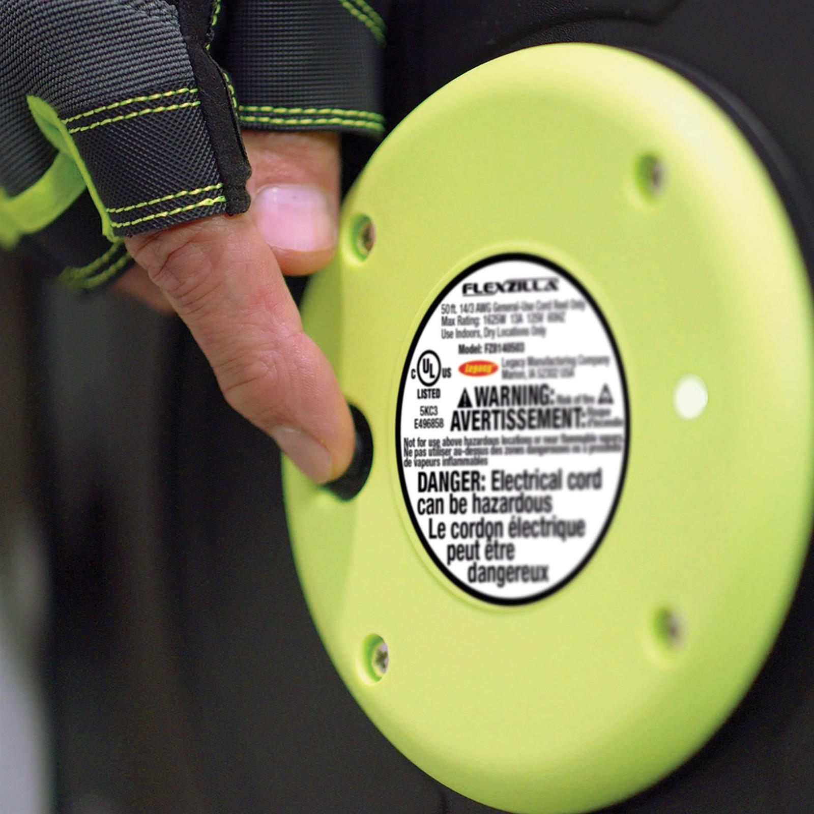 Flexzilla FZ8140503 Flexzilla Retractable Extension Cord Reels