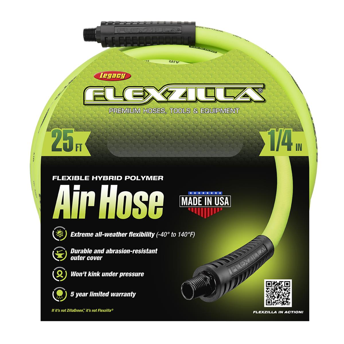 Flexzilla HFZ1425YW2 Flexzilla Air Hoses Summit Racing