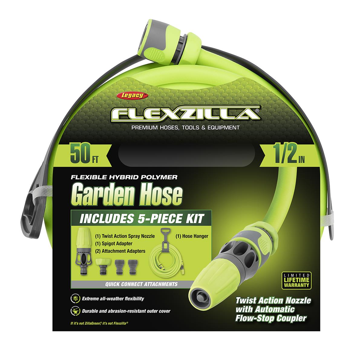 Flexzilla HFZG12050QN Flexzilla Garden Hoses Summit Racing
