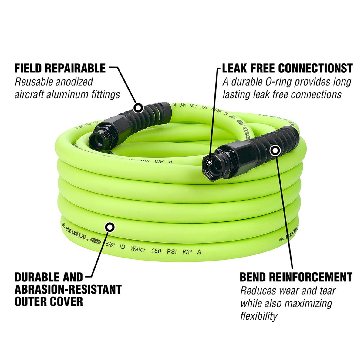 Flexzilla HFZWP550 Flexzilla Garden Hoses Summit Racing