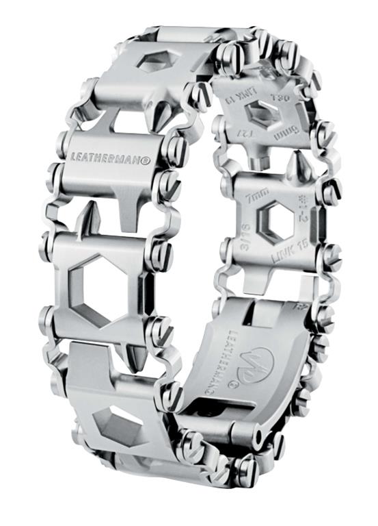With Tread Leatherman fits 29 tools on your wrist in a stylish watch or  bracelet  Equipment World