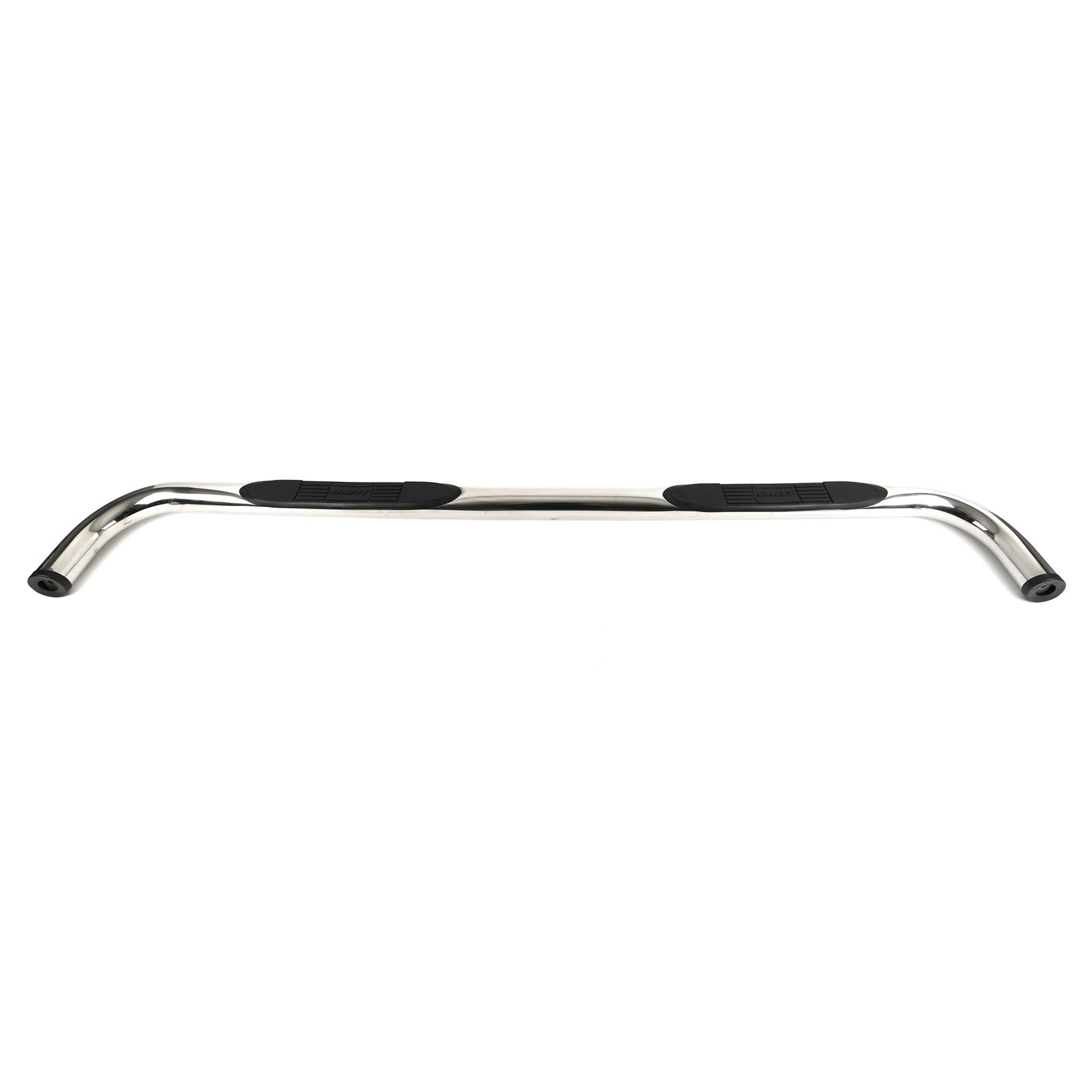 Lund 01-13 Chevy Silverado 1500 Crew Cab (Body Mount) 3in. Round Bent SS Nerf Bars - Polished thumbnail 3