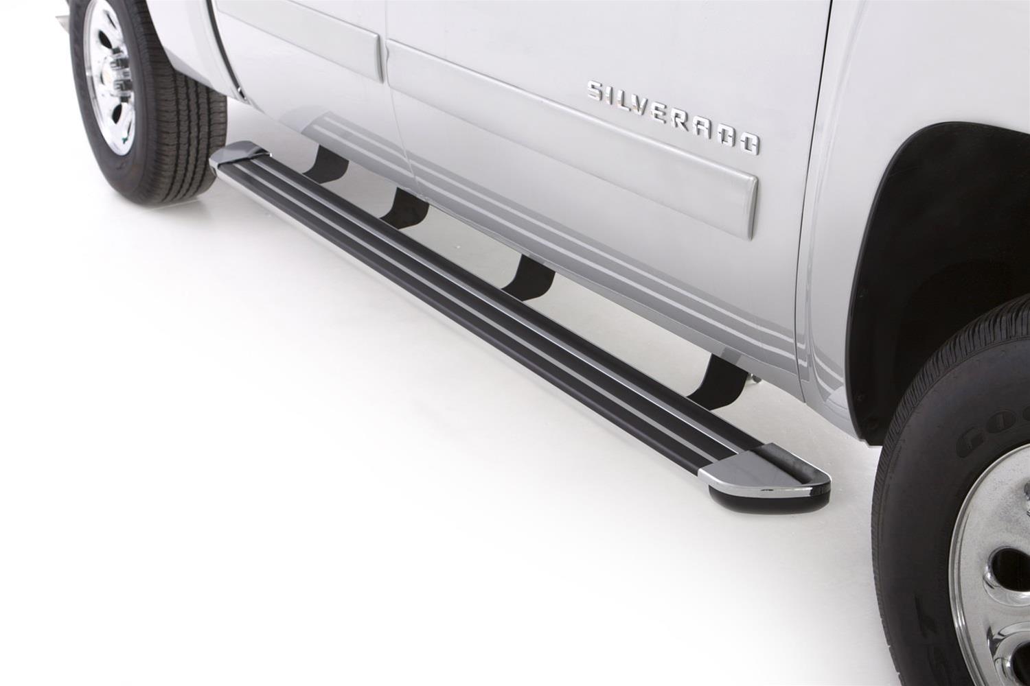 Lund 15-17 Chevy Silverado 2500 Crew Cab (Diesel) Crossroads 87in. Running Board Kit - Chrome thumbnail 2