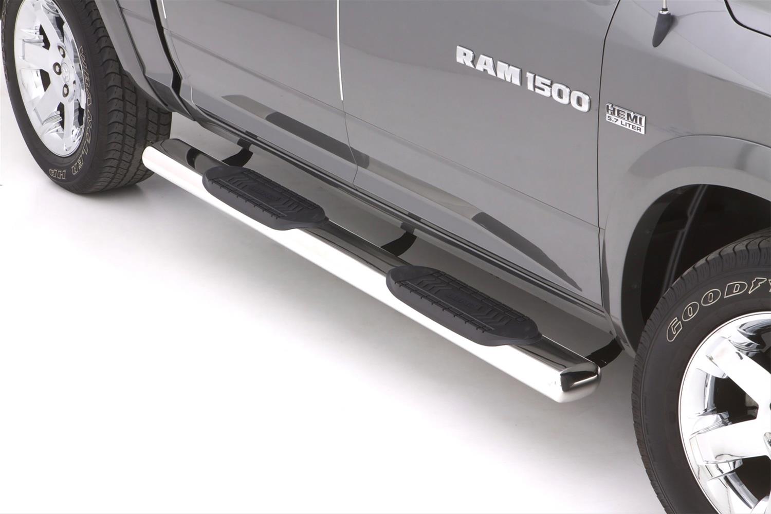 Lund 10-17 Dodge Ram 2500 Crew Cab 6in. Oval Straight SS Nerf Bars - Polished thumbnail 3