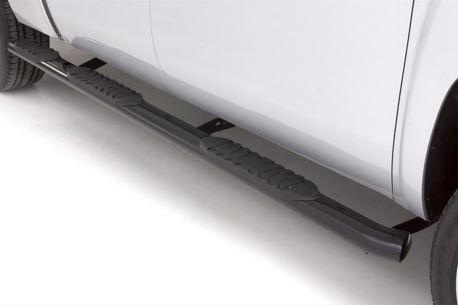 Lund 09-17 Dodge Ram 1500 Crew Cab (5.5ft. Bed) 5in. Oval WTW Steel Nerf Bars - Black thumbnail 2