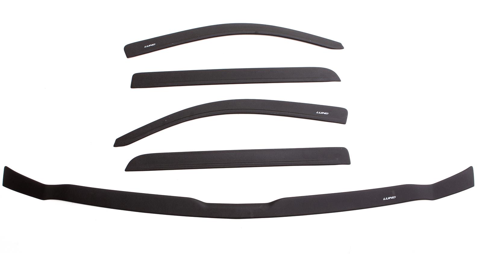 LUND 44037032 LUND Low-Profile Ventvisors and Aeroskin Hood Protection ...