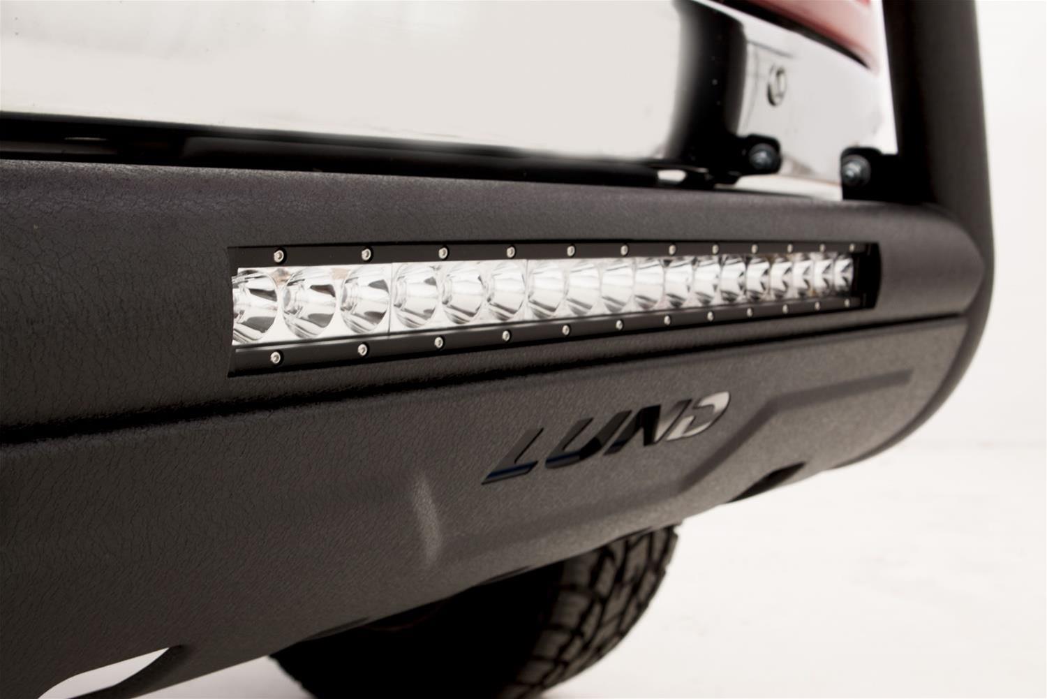 Lund 2019 Ford Ranger Bull Bar w/Light & Wiring - Black thumbnail 2