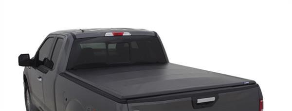 LUND Genesis Tri-Fold Tonneau Covers for 2019-2023 RANGER - 950114 Cover, Tri-Fold, Vinyl, Black, Ford, 5 ft. Truck Bed Length, Each thumbnail 4