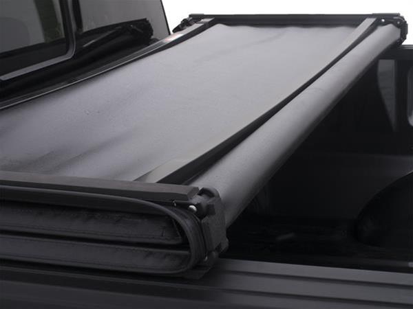LUND Genesis Tri-Fold Tonneau Covers for 2019-2023 RANGER - 950114 Cover, Tri-Fold, Vinyl, Black, Ford, 5 ft. Truck Bed Length, Each thumbnail 2