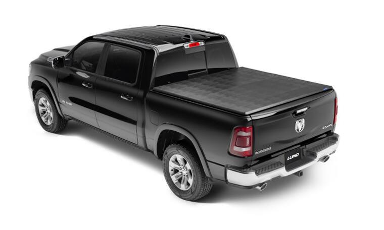 Lund 19-23 RAM 1500 (5.5ft Bed w/o RamBox Cargo Mgmt) Genesis Tri-Fold Tonneau Cover - Black thumbnail 3