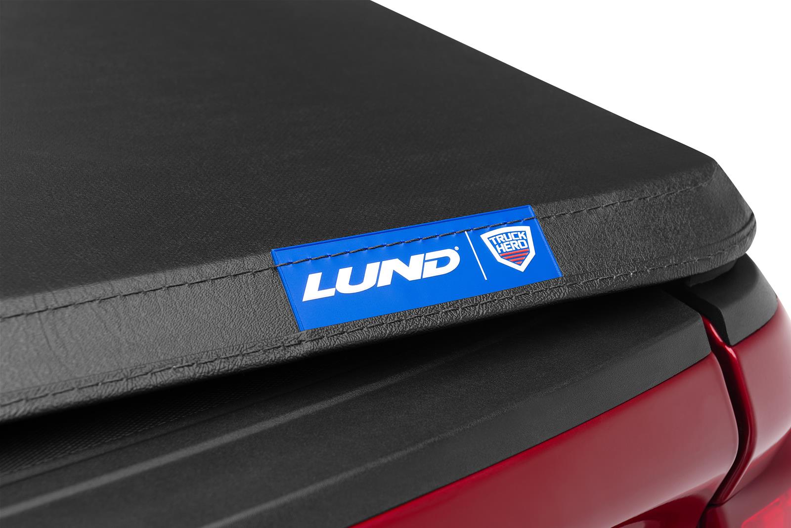 LUND Genesis Tri-Fold Tonneau Covers 95054 Covers, Tri-Fold, Soft Style, Folding, Vinyl, Black, 6.75 ft. Truck Bed Length, Chevrolet, GMC, Each