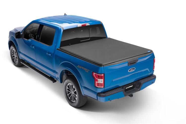 Lund 22-23 Nissan Frontier 6ft. Bed - Genesis Tri-Fold Tonneau Cover - Black thumbnail 2