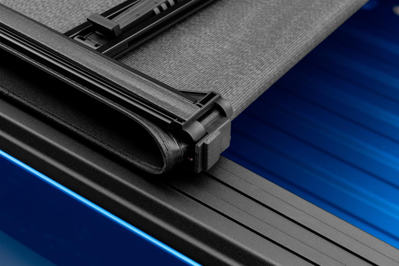 LUND Genesis Elite Tri-Fold Tonneau Covers 958195 Covers, Tri-Fold, Soft Style, Folding, Twill, Black, 8 ft. Truck Bed Length, Chevrolet, GMC, Each