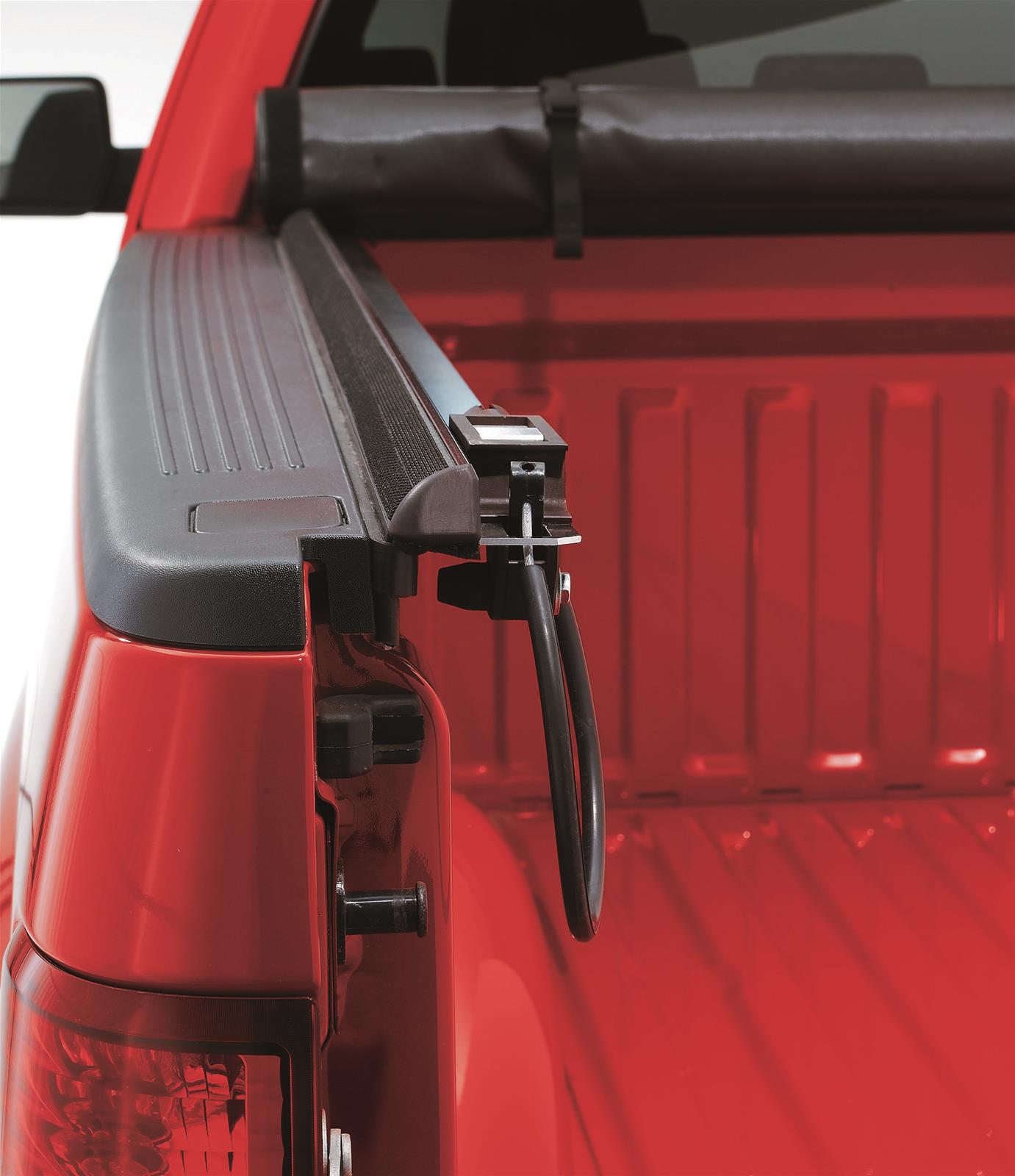 LUND Genesis Elite Roll-Up Soft Tonneau Covers for 1994-2002 RAM 3500, 2500, 1994-2001 1500 - 96816 Cover, Roll Up Soft, Vinyl, Black, Dodge, 8 ft. Truck Bed Length, Each thumbnail 9
