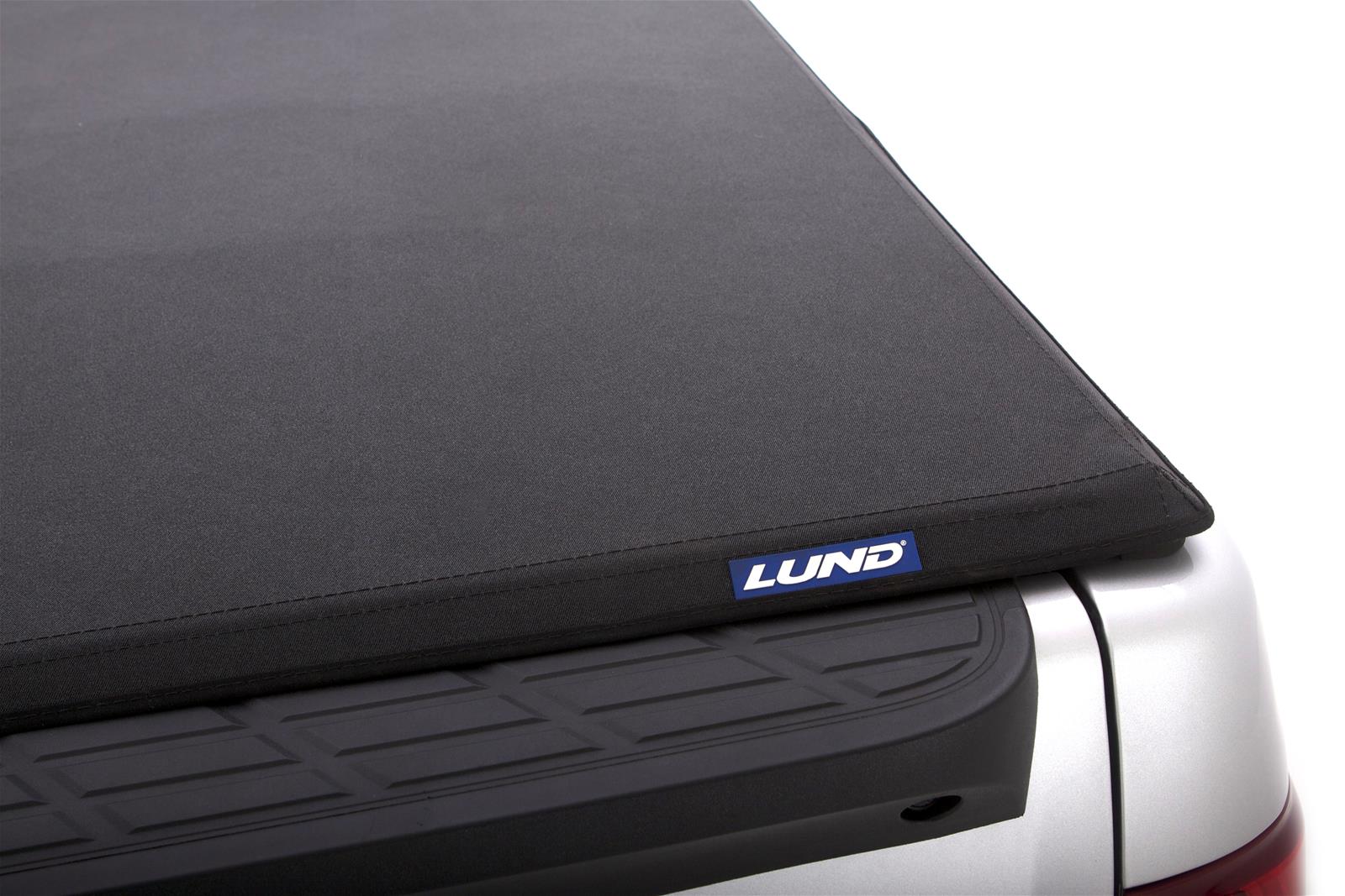 LUND Genesis Elite Roll-Up Soft Tonneau Covers for 1994-2002 RAM 3500, 2500, 1994-2001 1500 - 96816 Cover, Roll Up Soft, Vinyl, Black, Dodge, 8 ft. Truck Bed Length, Each thumbnail 3