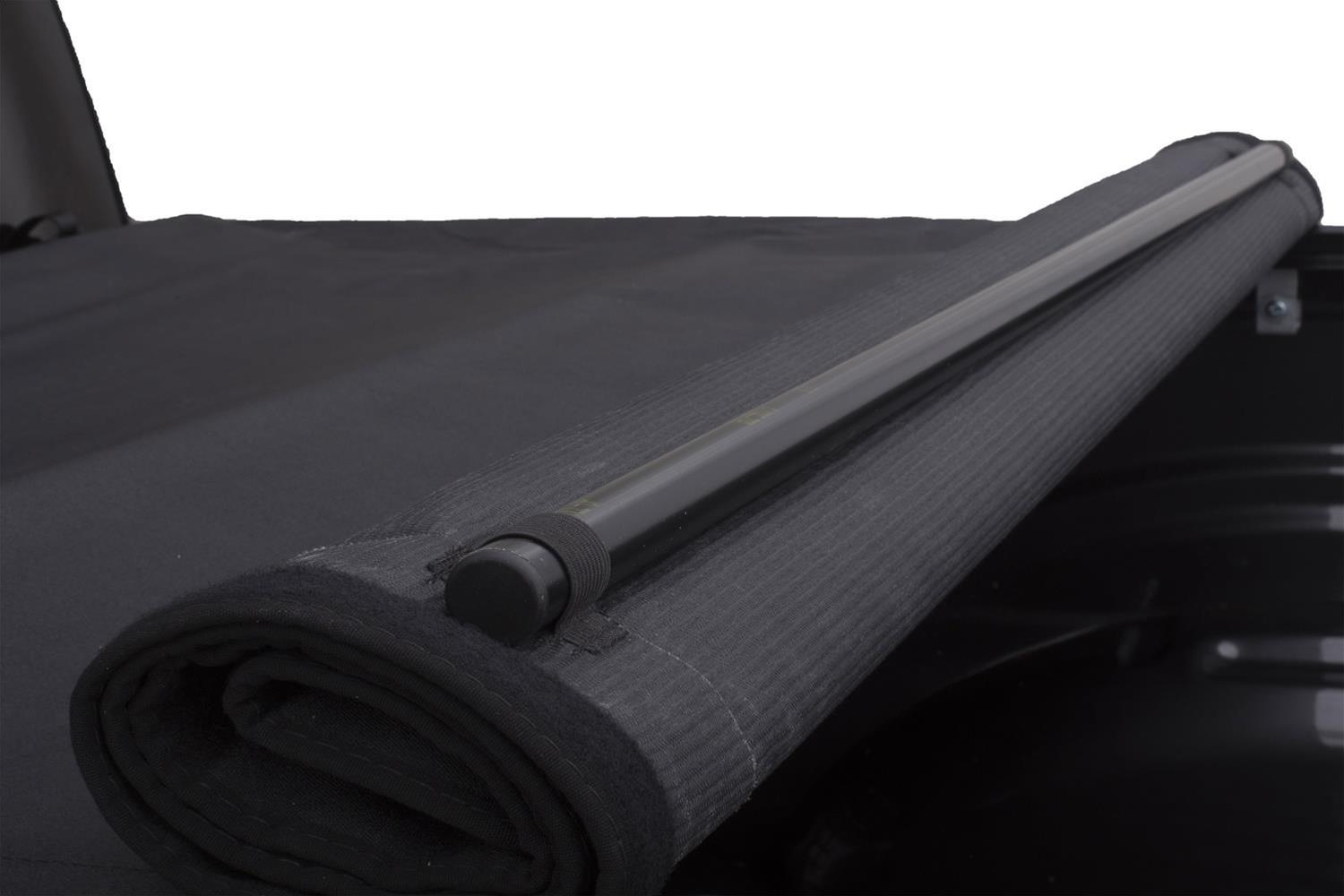 LUND Genesis Elite Roll-Up Soft Tonneau Covers for 2002-2003 RAM 1500 - 96867 Cover, Soft, Twill, Black, Dodge, 8 ft. Truck Bed Length, Each thumbnail 6