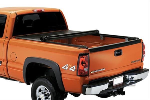 LUND Genesis Elite Roll-Up Soft Tonneau Covers for 2008-2016 F-250 SUPER DUTY, F-350 F-450 DUTY - 96851 Cover, Soft, Twill, Black, Ford, 8 ft. Truck Bed Length, Each thumbnail 3