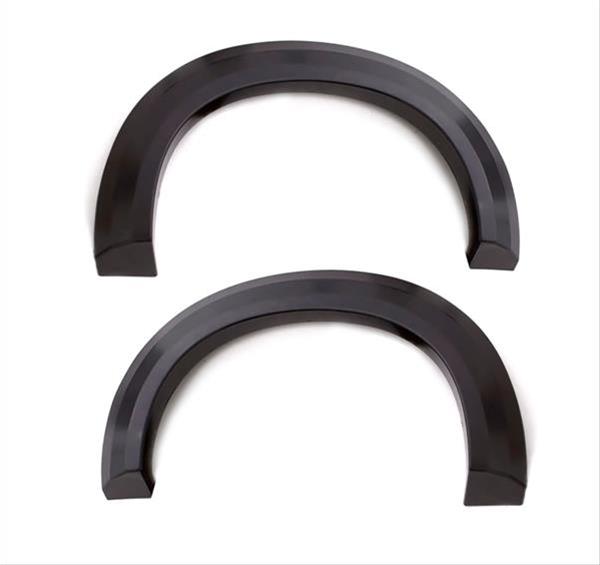 LUND Extra-Wide Style Fender Flares EX119TB Flares, Style, Rear, Textured Black, ABS Plastic, Ford, Pair