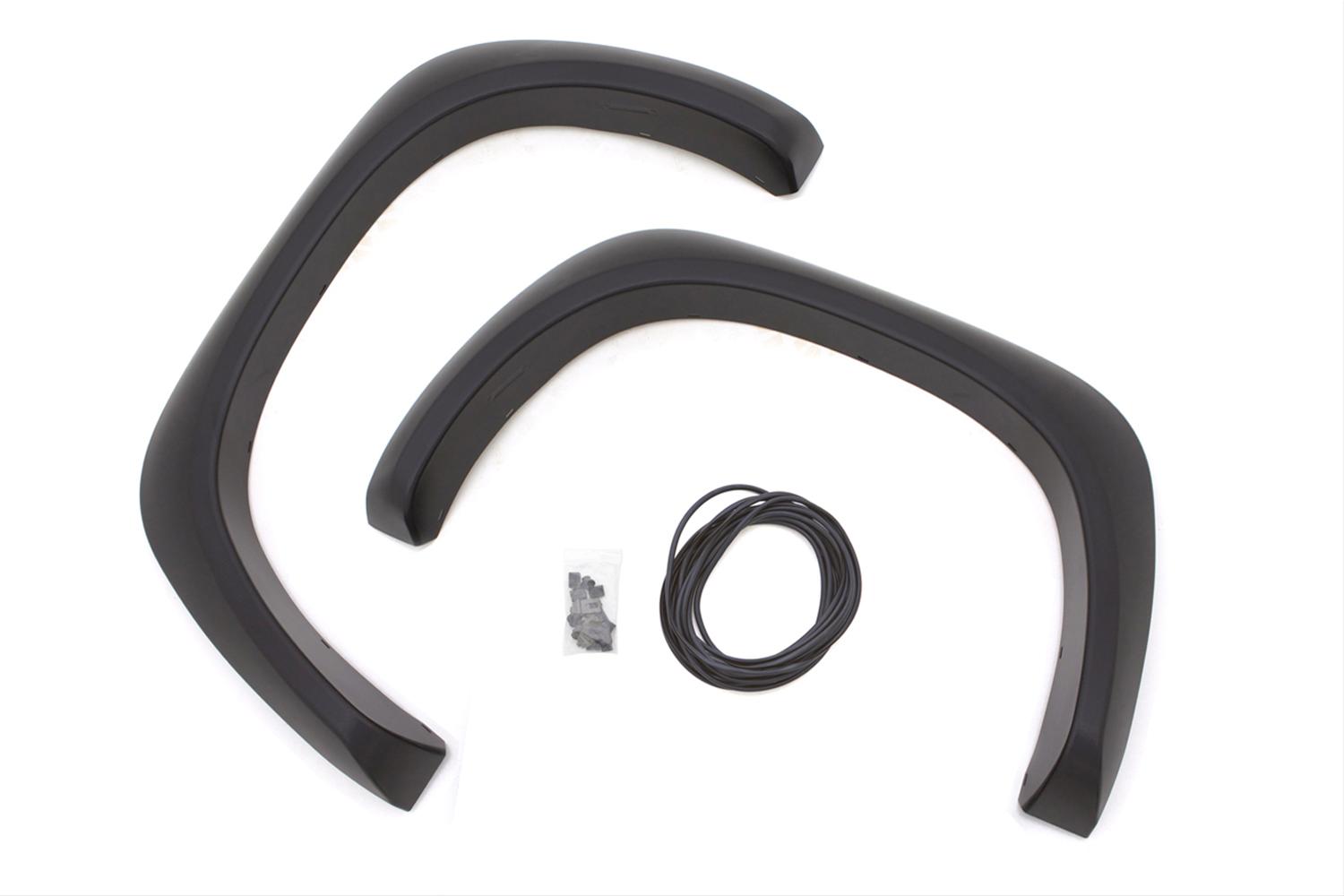 LUND Extra-Wide Style Fender Flares for 2003-2009 RAM 3500, 2500, 2002-2008 1500 - EX203T Flares, Extra Wide, Thermoplastic, Textured Black, Dodge, Set of 4 thumbnail 2