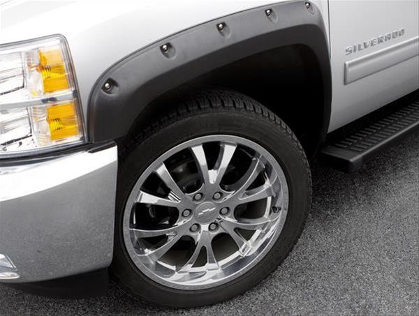 LUND RX-Rivet Style Fender Flares RX113-2T Flares, Style, Front and Rear, Textured Black, Thermoplastic, Chevy, Set of 4 thumbnail 2