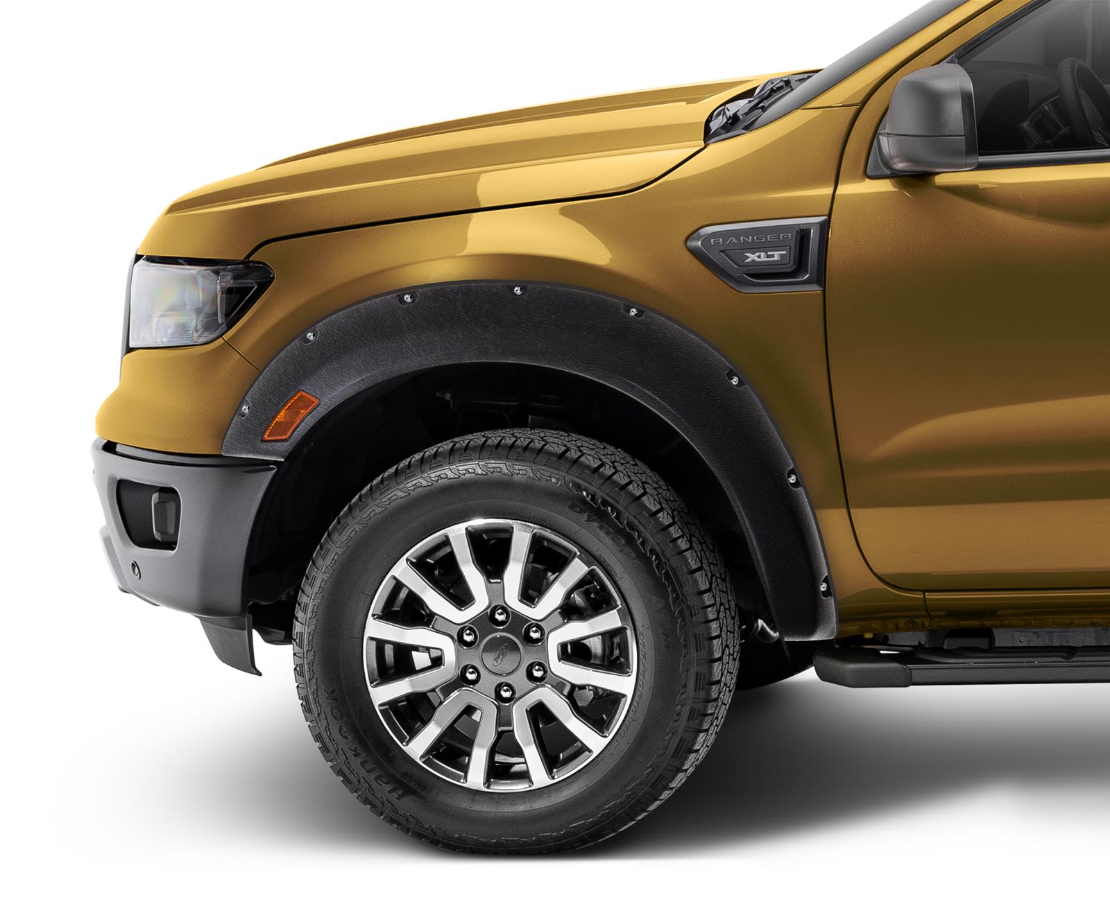 LUND RX-Rivet Style Fender Flares for 2019-2023 RANGER - RX133T Flares, Style, Thermoplastic, Black, Textured Finish, Ford, Set of 4 thumbnail 2