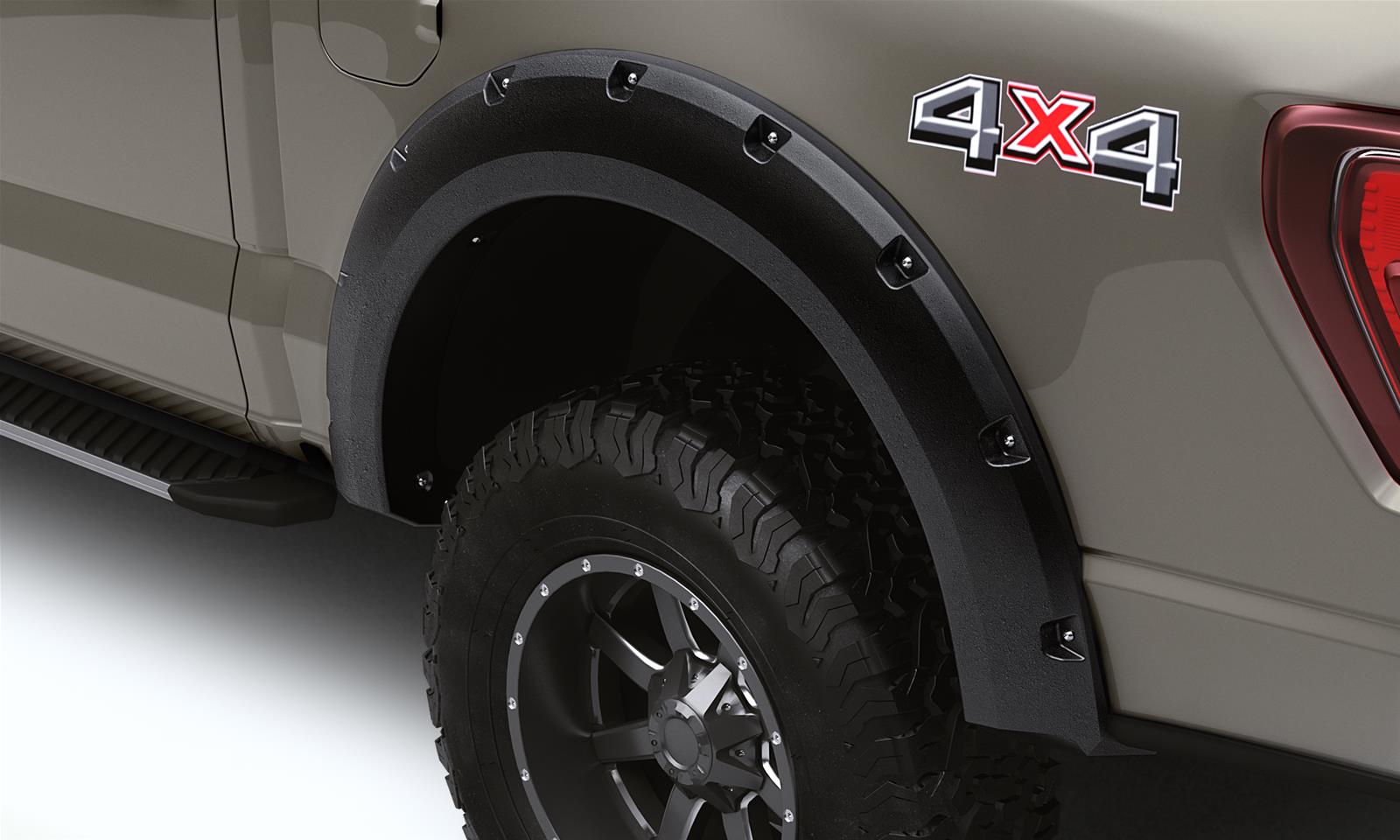 LUND - Fender Flares for 2021-2024 F-150 RX150TB Flare, FF RX-STYLE 2PC TEXTURED